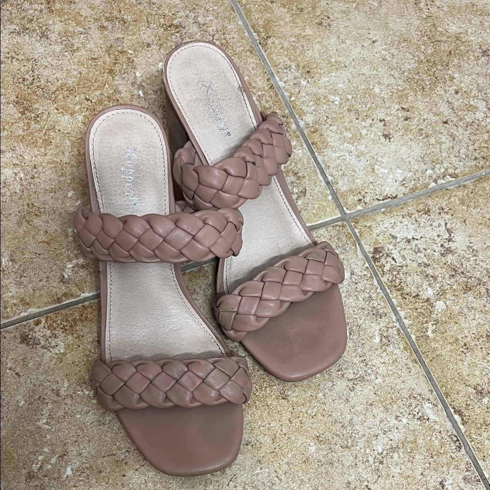 Xappeal Women's Braided Brown Sandals